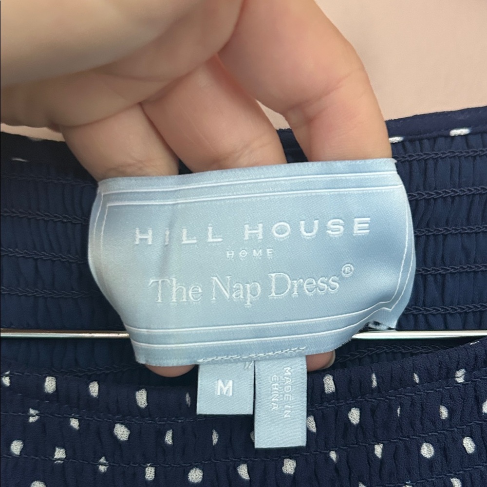 Hill House Navy Blue Polka Dot Cosima Dress - Picture 7 of 11